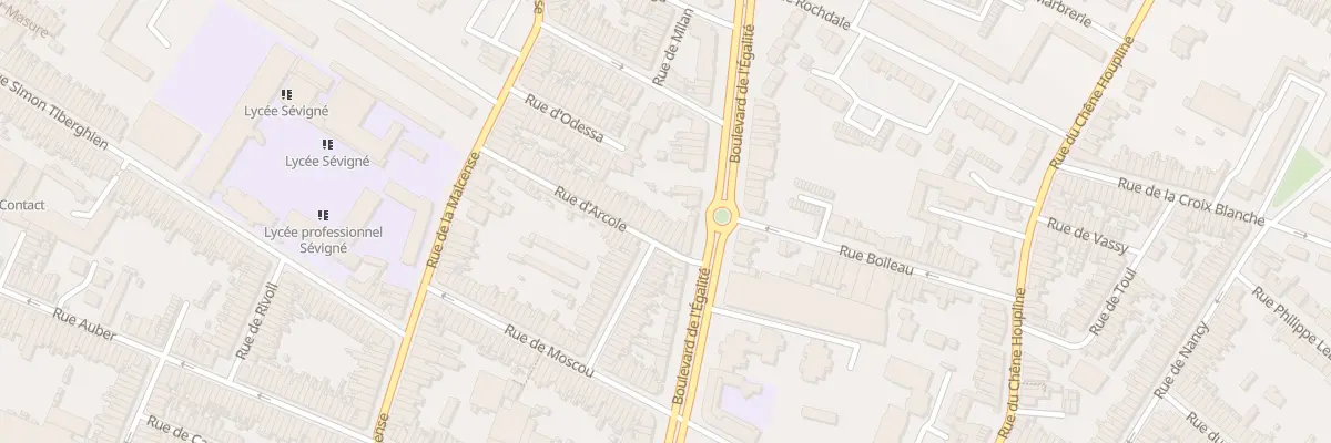 Plan du 49 Rue d’ Arcole à Tourcoing