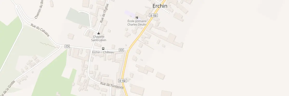 Plan du 8 Rue de la Mairie à Erchin