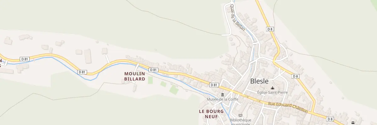 Plan du 5147 Rue de la Bonale à Blesle