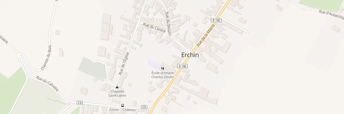 Plan du 21 Rue de la Mairie à Erchin