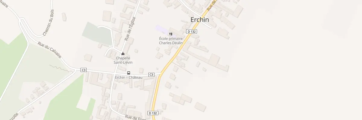 Plan du 10 Rue de la Mairie à Erchin