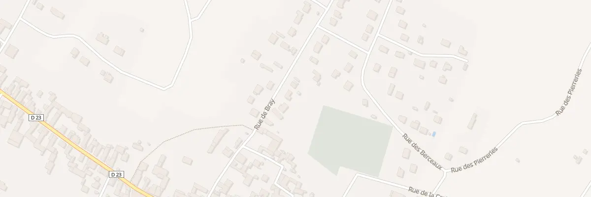 Plan du 16 Rue de Bray à Courlon-sur-Yonne