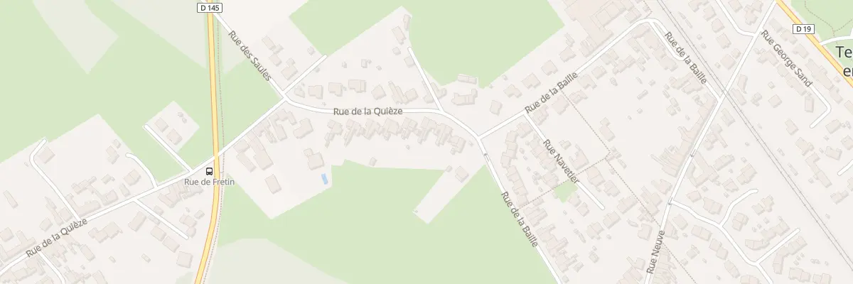 Plan du 136 Rue de la Quieze à Templeuve-en-Pévèle