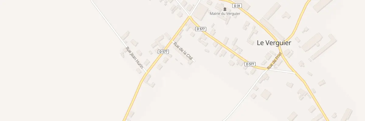 Plan du 10 Rue de la Cité au Verguier