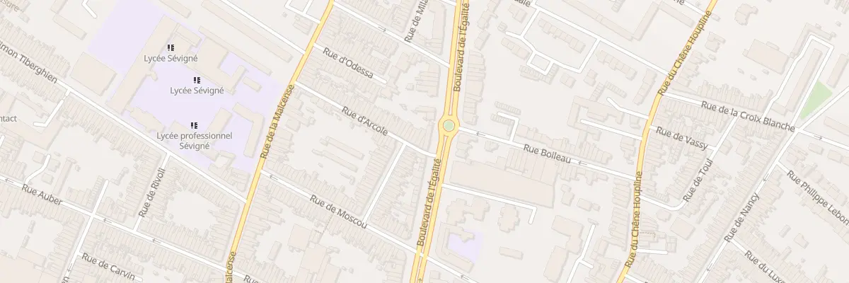 Plan du 57 Rue d’ Arcole à Tourcoing