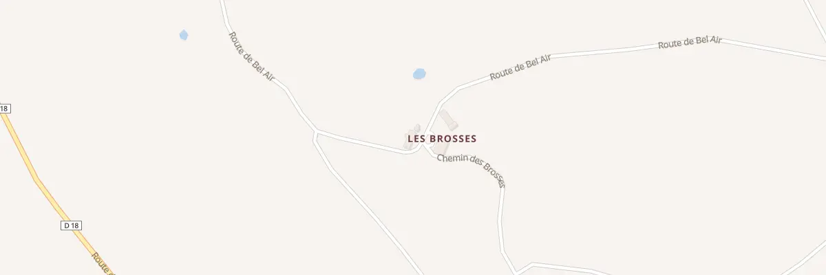 Plan du 5238 La Grande Brosse à Cressanges