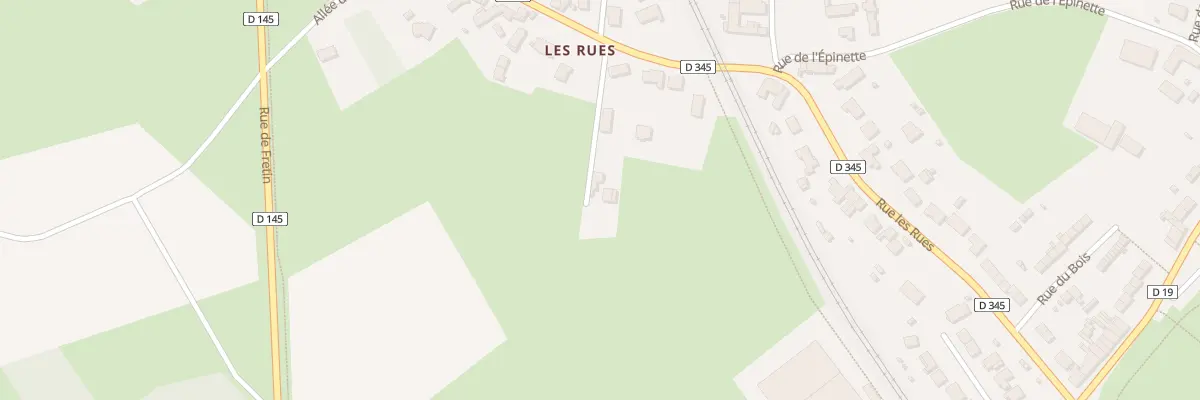 Plan du 27 Rue les Rues à Templeuve-en-Pévèle