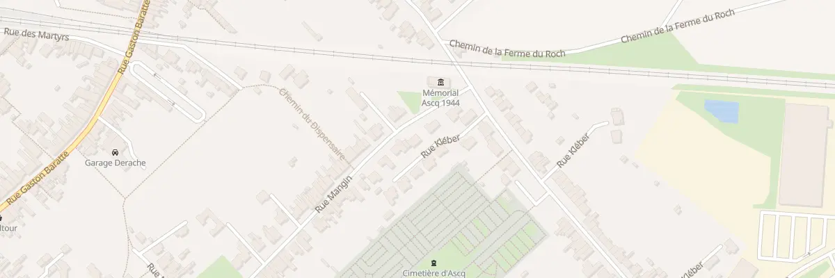 Plan du 54 Rue Mangin à Villeneuve-d’Ascq