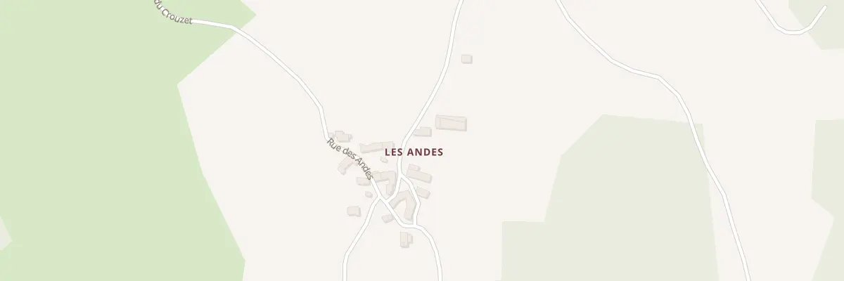 Plan du 5027 Les Andes à Albaret-le-Comtal