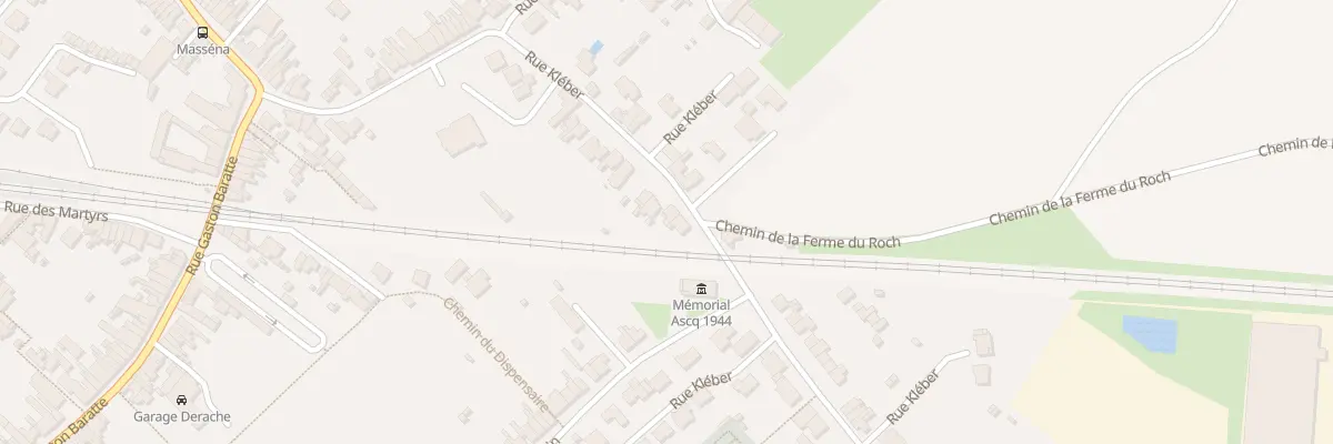Plan du 20 Rue Kléber à Villeneuve-d’Ascq