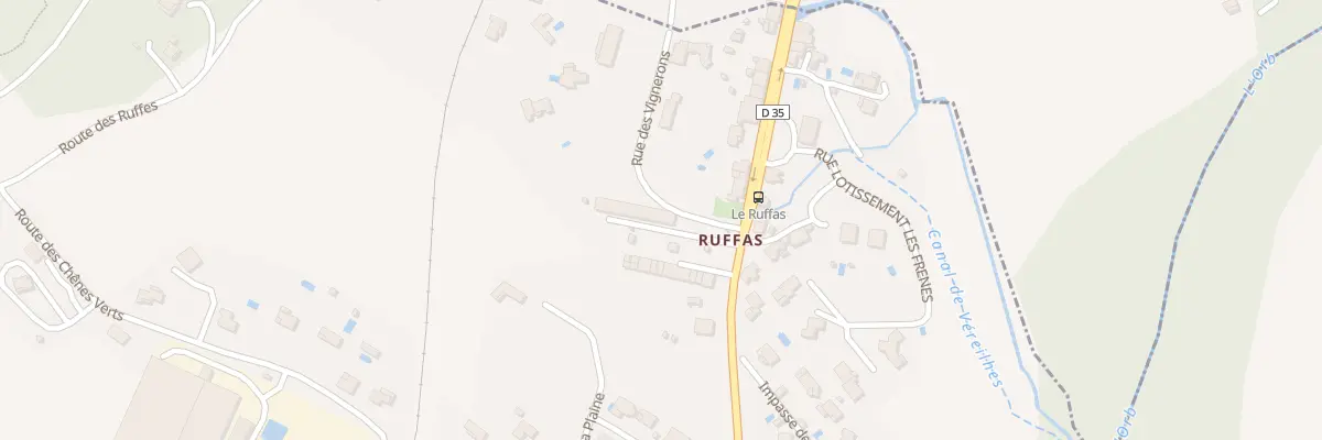 Plan du 5011 Le Ruffas à La Tour-sur-Orb