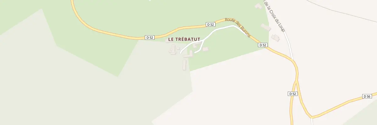 Plan du 5024 Le Trebatut aux Salces