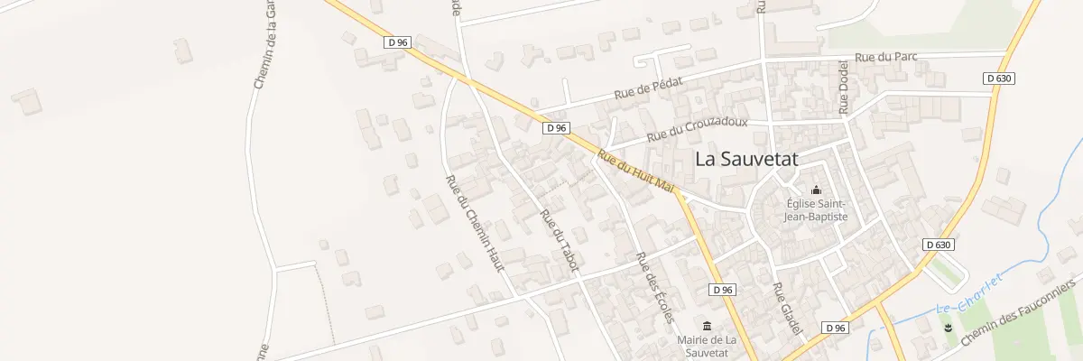 Plan du 5205 Rue du Tabot à La Sauvetat