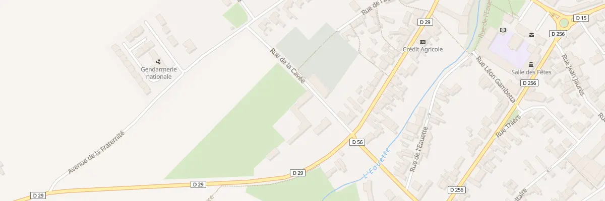 Plan du 34 Rue de la Republique à Marcoing