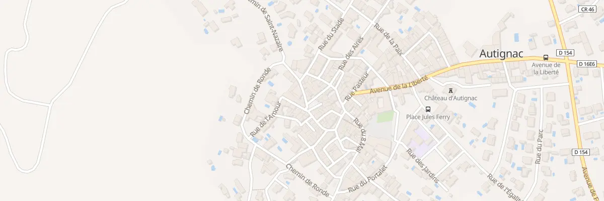 Plan du 2 Rue de l’Amour à Autignac