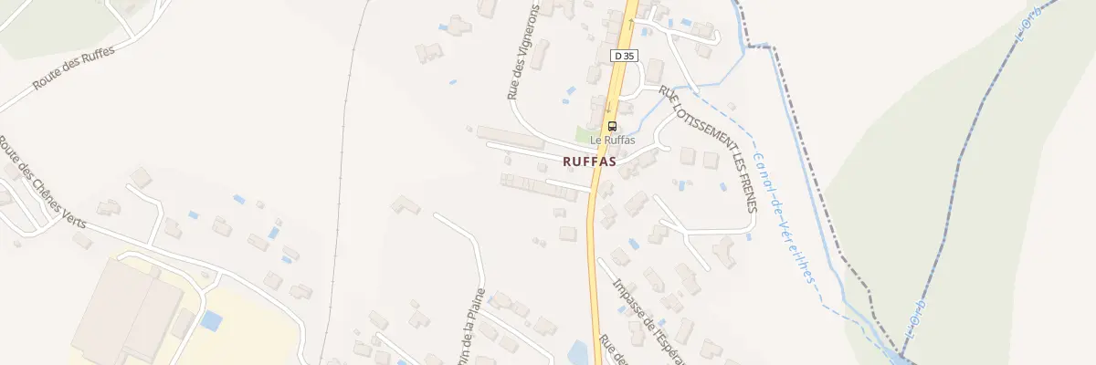 Plan du 5368 Le Ruffas à La Tour-sur-Orb
