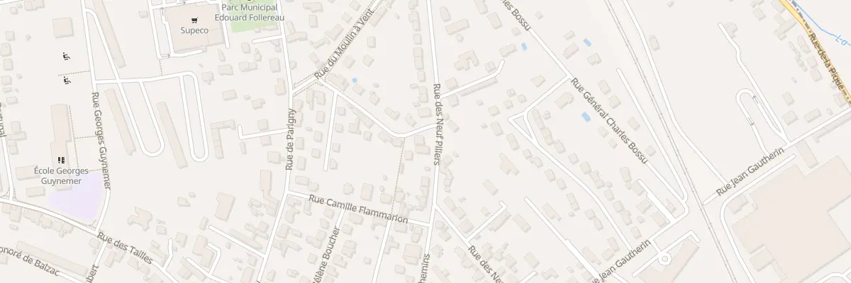Plan du 27 Rue des 9 Piliers à Nevers
