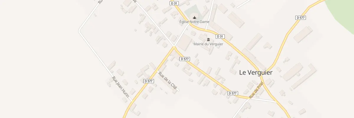 Plan du 4 Rue du Cdt Rene Gosset au Verguier