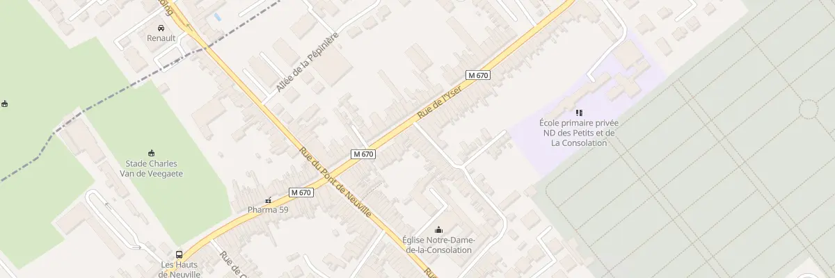 Plan du 83 Rue de l’Ermitage à Tourcoing