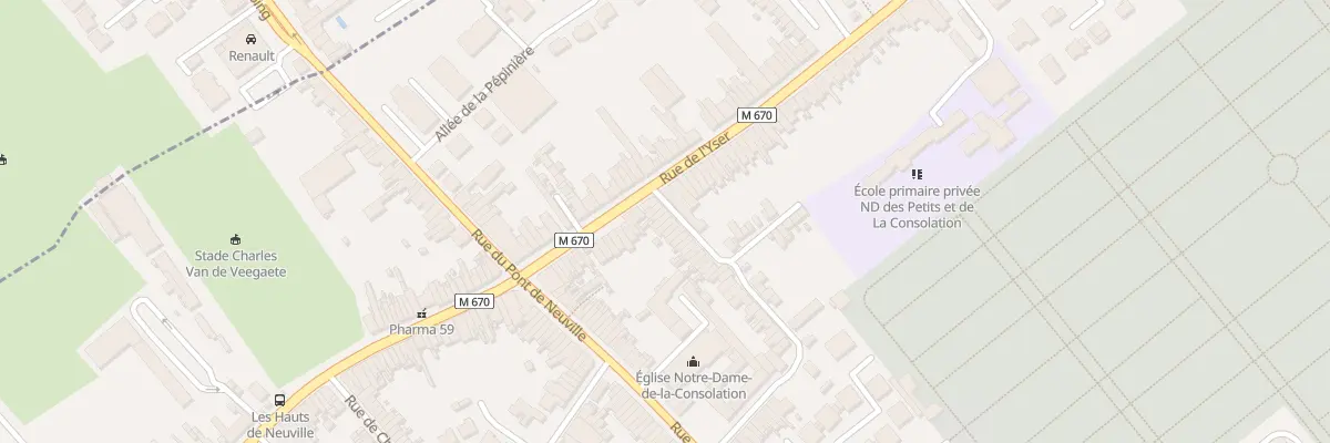 Plan du 81 Rue de l’Ermitage à Tourcoing