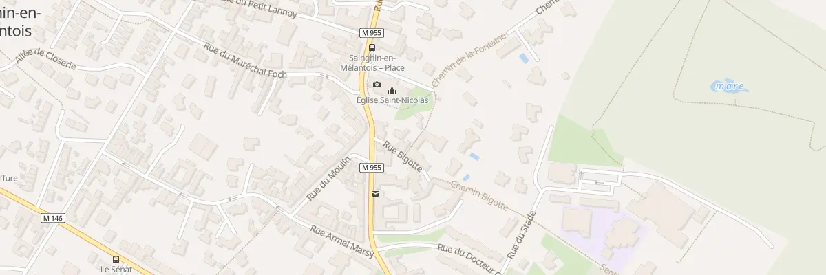 Plan du 31 Rue Bigotte à Sainghin-en-Mélantois