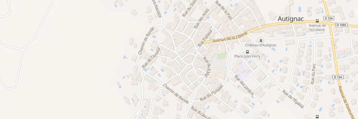 Plan du 9 Rue du Plo à Autignac