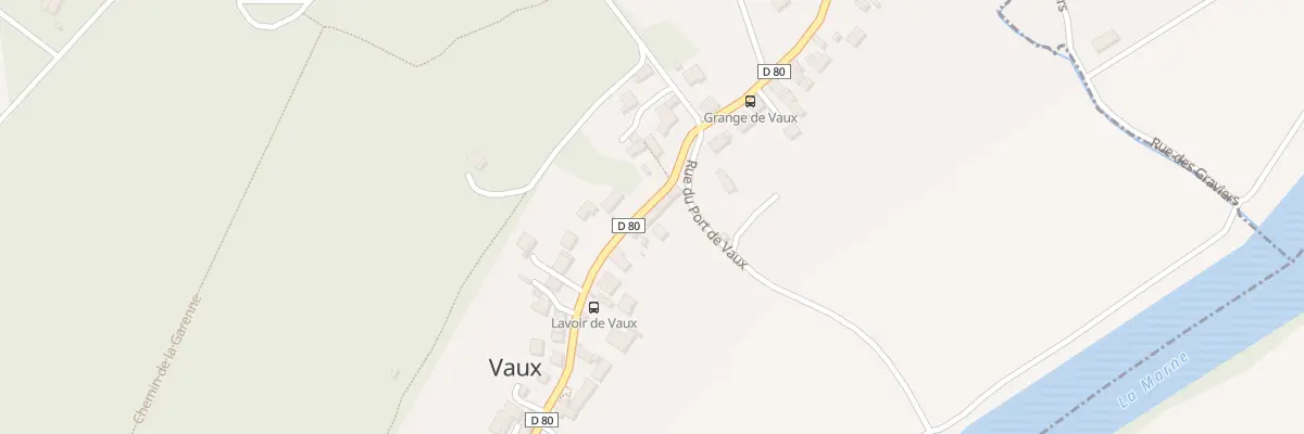 Plan du 102 Rue de Vaux à Chamigny