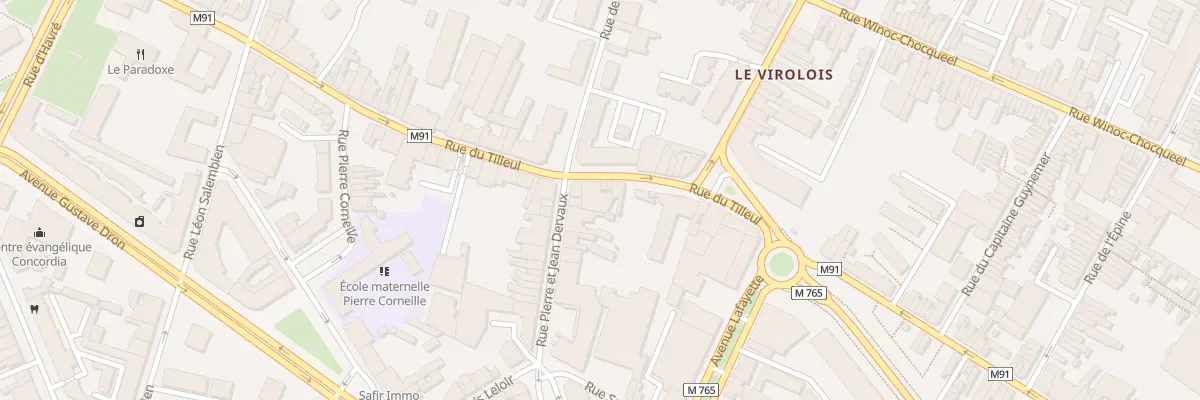 Plan du 52 Rue du Tilleul à Tourcoing