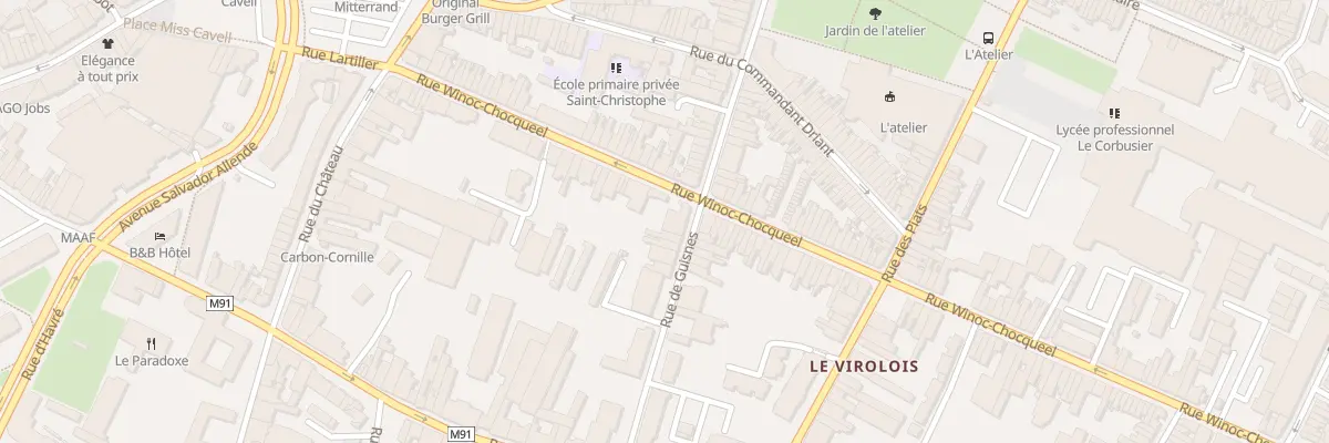 Plan du 41 Rue de Guisnes à Tourcoing