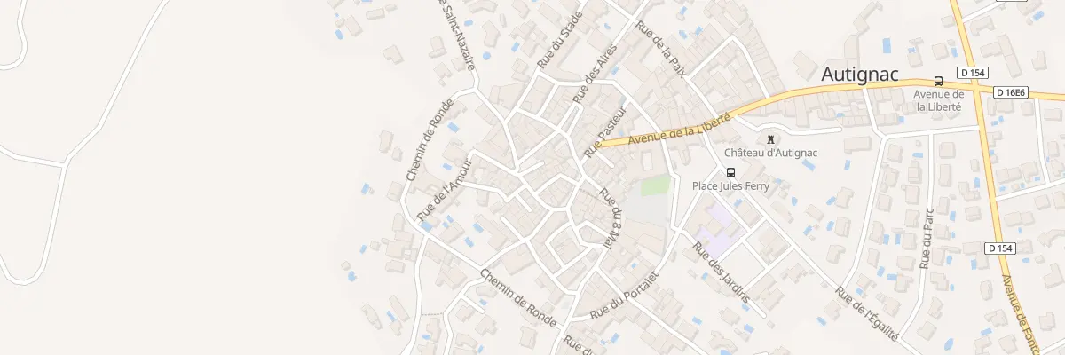 Plan du 8 Rue du Plo à Autignac
