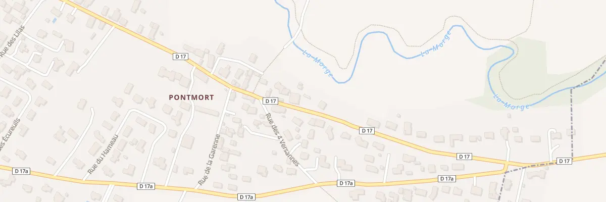 Plan du 45 Rue de la Limagne - Pontmort à Chambaron sur Morge