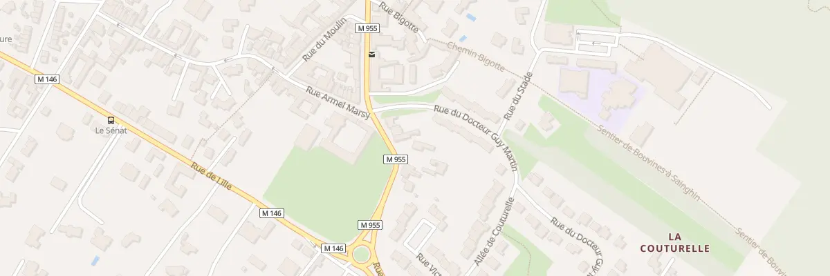 Plan du 136 Rue du Mal Leclerc à Sainghin-en-Mélantois