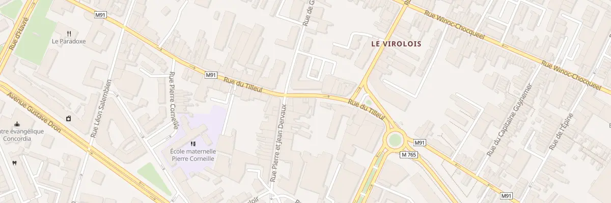 Plan du 54 Rue du Tilleul à Tourcoing