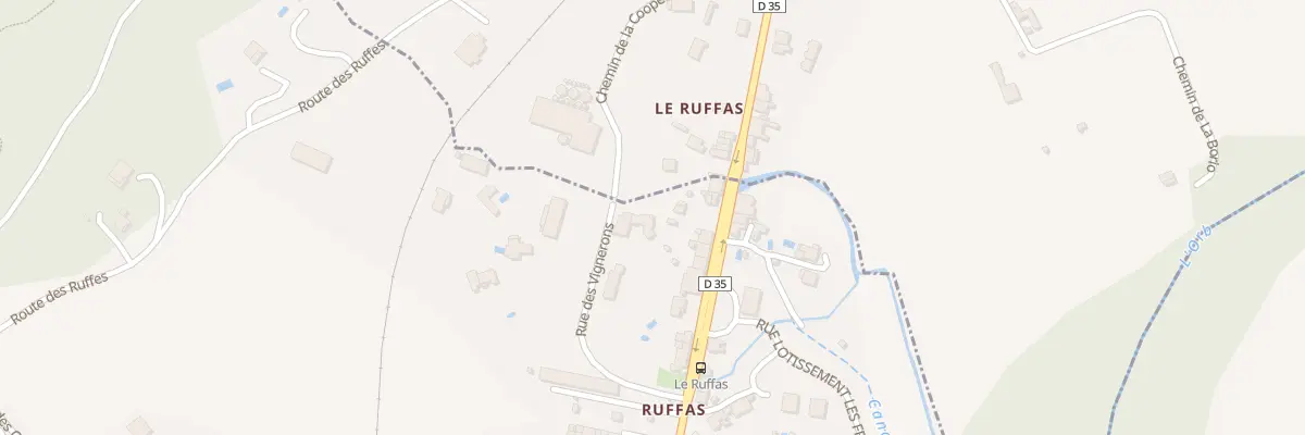 Plan du 831F Le Ruffas à La Tour-sur-Orb