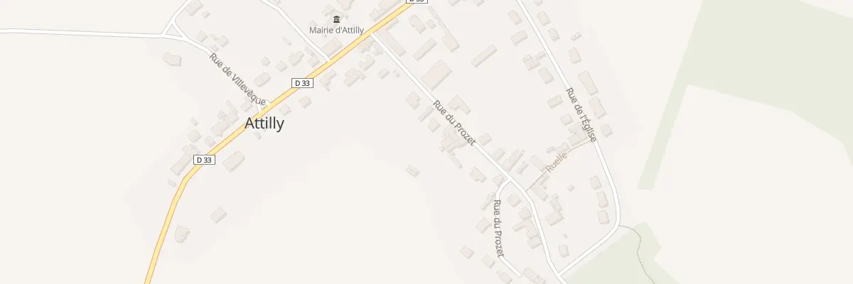 Plan du 4 Rue du Prozet à Attilly