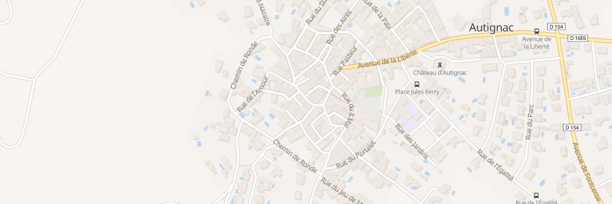 Plan du 5 Rue du Plo à Autignac