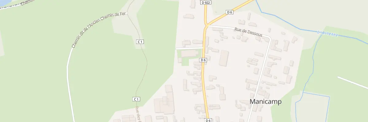 Plan du 8 Rue Principale à Manicamp