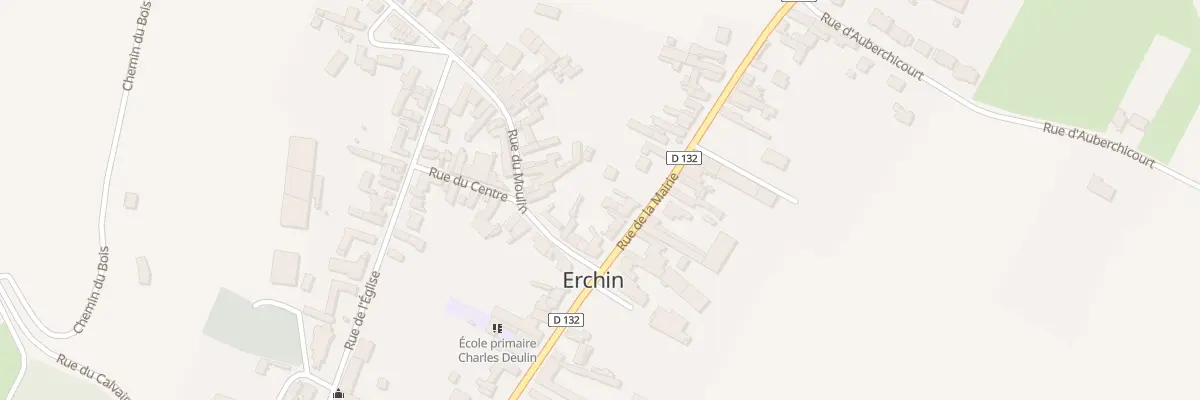 Plan du 29 Rue de la Mairie à Erchin