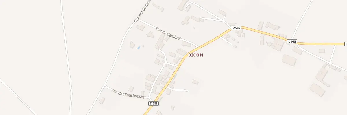 Plan du 13 Rue du Pre des Mothes - Bicon à Artonne
