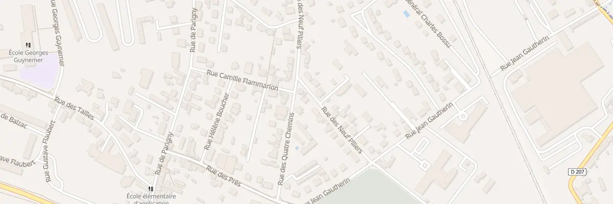 Plan du 17 Rue des 9 Piliers à Nevers