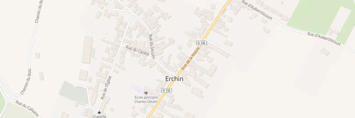 Plan du 27 Rue de la Mairie à Erchin