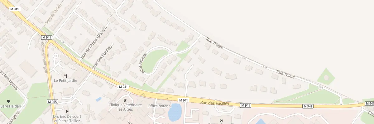 Plan du 353 Rue des Fusillés à Villeneuve-d’Ascq