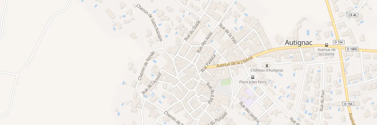 Plan du 9 Rue de la Fontaine à Autignac