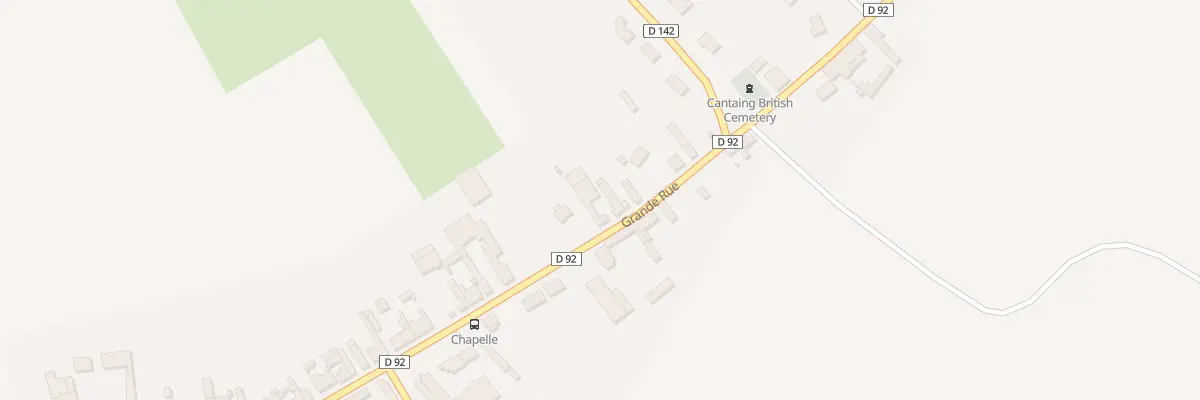 Plan du 8 Gr Grand Rue à Cantaing-sur-Escaut