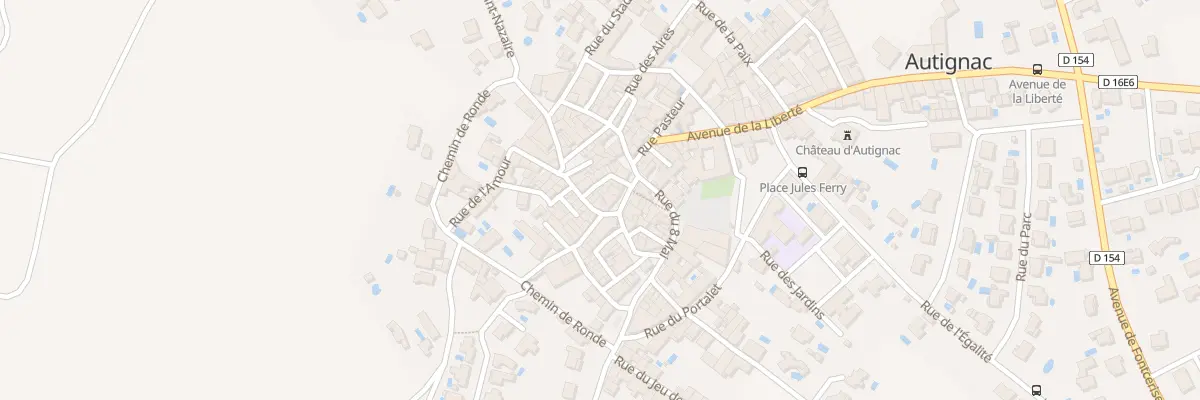Plan du 2 Rue du Plo à Autignac