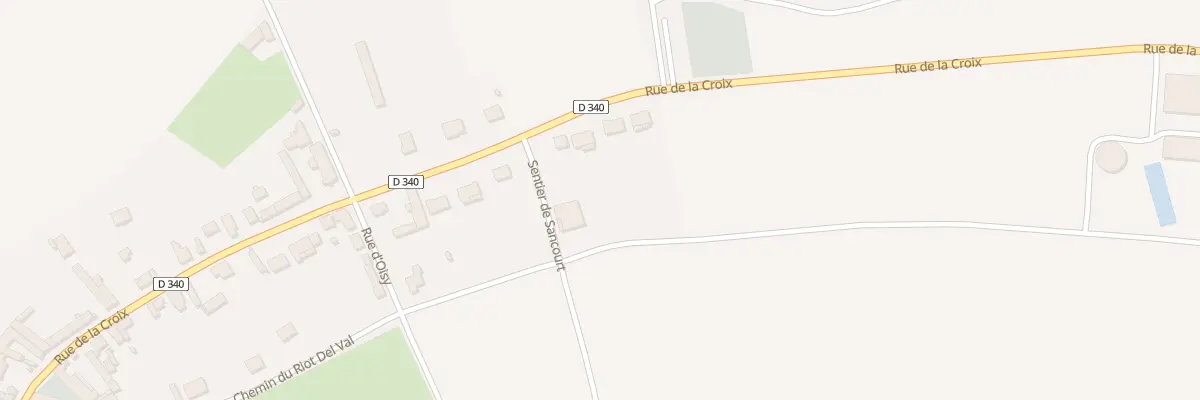 Plan du 507 Rue de la Croix à Haynecourt