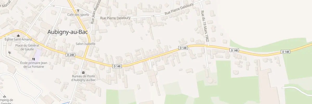 Plan du 3 Rue Francois Ponthieu à Aubigny-au-Bac