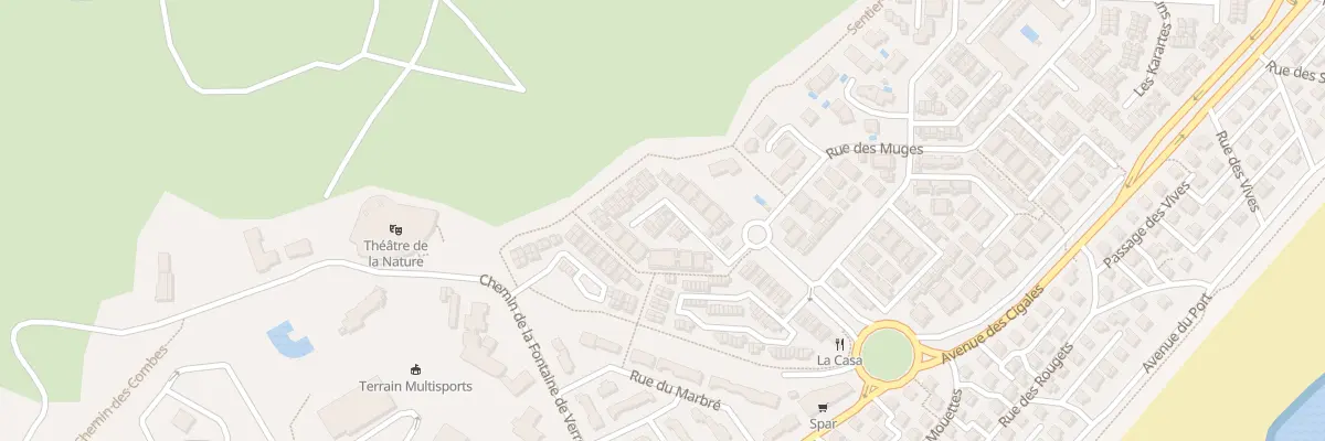 Plan du 3 Res Les Mas de la Mer à Narbonne