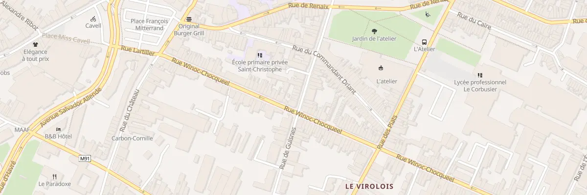 Plan du 51 Rue de Guisnes à Tourcoing