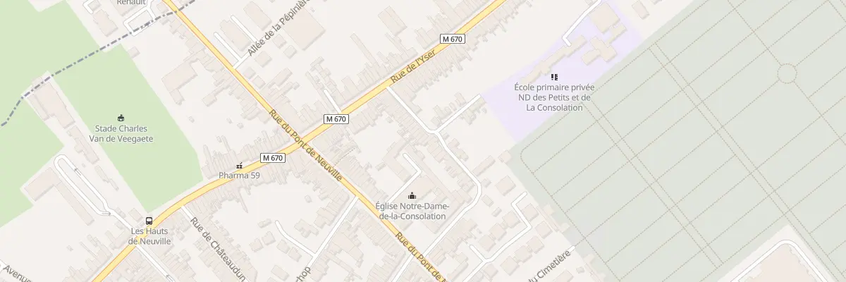 Plan du 59 Rue de l’Ermitage à Tourcoing